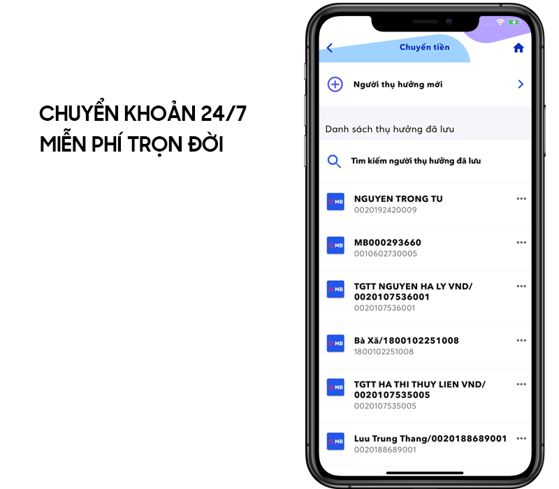 MB Bank Online Là Gì? Đăng Ký Sử Dụng Như Thế Nào? 2 Thả ga chuyển khoản trong và ngoài ngân hàng miễn phí