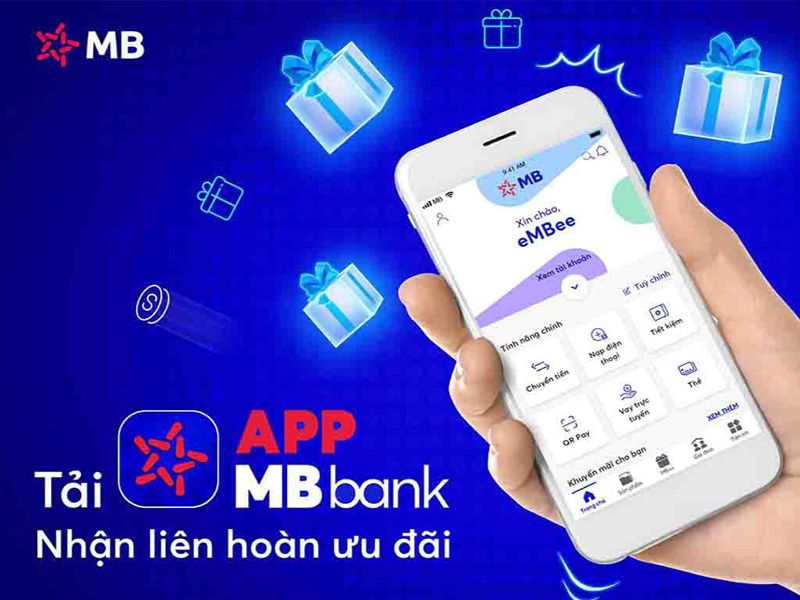 Lấy lại mã pin trên app MBBank Online