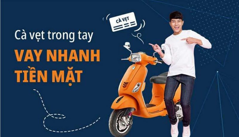 Vay tiền bằng cavet xe của Homecredit đơn giản, nhanh chóng